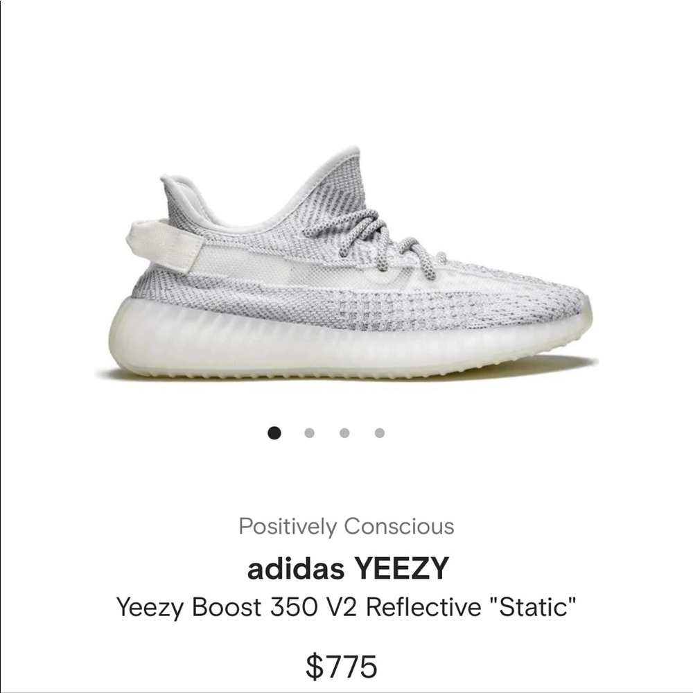 Adidas Yeezy Boost 350 V2 Gray Size 6